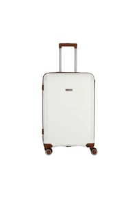 cocoono Graz - Graz 4 Rollen Trolley M 66 cm - weiss-braun