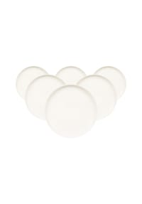 Seltmann Weiden Brotteller Savona Fine Diamond ø 17,7 cm 6er Set creme - SAVONA - creme