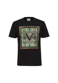 19V69 ITALIA - T-Shirt Rafael Baroque - Black