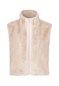 BETTY BARCLAY - Weste, Stehkragen, für Damen - 7304 BRIGHT TAUPE