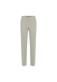 olsen - Hose in strukturierter Jacquard-Optik - Moss Green