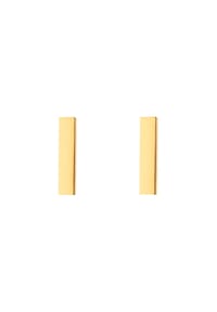 heideman - Ohrstecker Iota poliert - goldfarben