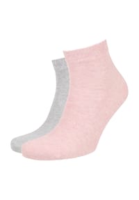 s.Oliver - Kurzsocken, 2er-Pack, Biobaumwollmix - 1000 WEISS