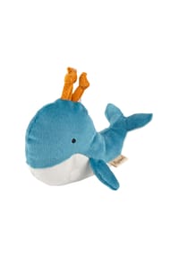 sigikid® - Rassel-Greifling Wal sigibaby ,  für Babys - Blau