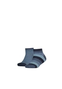 TOMMY HILFIGER Kinder Quarter-Socken, 2er Pack - Basic Stripe, Streifen, 23-42 Bild 1