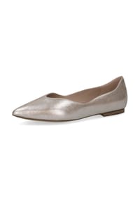 Caprice - Leder Ballerinas - Taupe