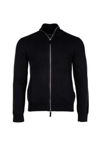 ARMANI EXCHANGE - Herren Strickjacke - Durchgehender Reißverschluss, Baumwolle - Marine