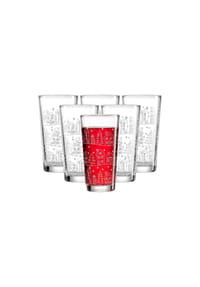 Ritzenhoff & Breker Trinkgläser Winter 380 ml 6er Set transparent - WINTER - transparent