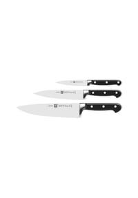 ZWILLING Messer-Set, 3-teilig - PROFESSIONAL S - SCHWARZ