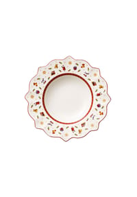 Villeroy & Boch Suppenteller weiß Toy's Delight - Toy's Delight - rot
