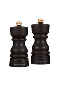 COLE & MASON - London Buche dunkel gebeizt Geschenkset - Chocolate Wood