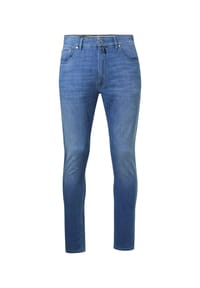 pierre cardin - Jeans Limoux im Tapered Fit - ocean blue used mustache