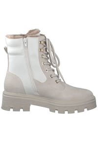 s.Oliver - Lederimitat/Textil Stiefelette - Black