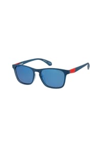 Superdry. - Sonnenbrille - navy/rot