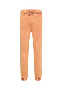 RUSTY NEAL® - Sweathose mit verwaschenem Muster - Anthrazit