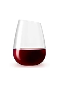 ASA - Wasserglas, Transparent, 480 ml - Grau glänzend