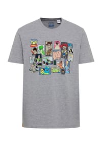 MANGUUN - T-Shirt, Baumwolle, für Herren - 1 WEISS SNOOPY