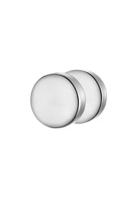 TRUE REBELS - Herren Ohrringe aus Edelstahl in silber - silber