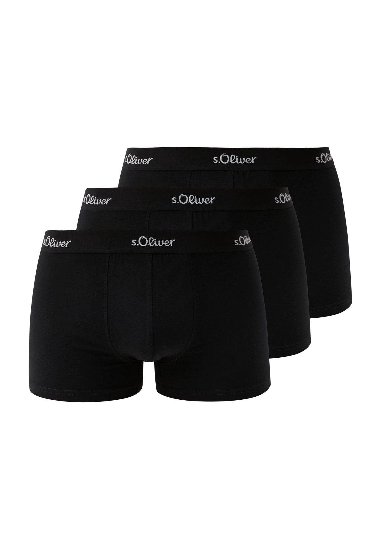 S.oliver Herren Schwarz S.o Boxer Basic 3X - Bild 6