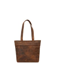 GREEN BURRY Vintage - Vintage Shopper Tasche 39 cm - braun