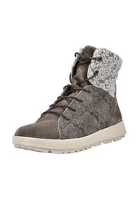 Think! - Veloursleder/Textil Stiefelette - Pepper