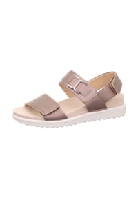 legero - Leder Sandalen - Grau/Blau