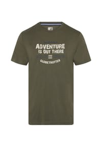 GLOBETROTTER - T-Shirt, Baumwolle, für Herren - M.BLUE
