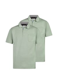 redmond - Poloshirt 2er Pack Basic - Beige