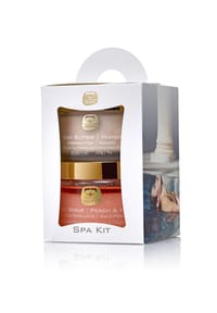 KEDMA - Mango Spa Kit - Körperbutter & Salzpeeling - weiß
