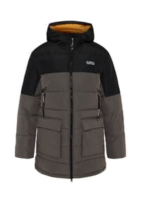 GLOBETROTTER - Parka, Kapuze, für Herren - BLACK/VOLCANIC ASH