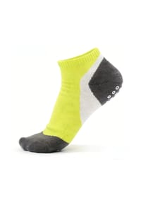 MUNADUNA - Kompressions-Yoga-Socken – rutschfeste 3D-PVC-Noppen Yoga-Socken,Frottee-Polsterung,Anti-Rutsch - black