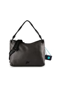 Gabs Fiona - Fiona Schultertasche M Leder 28 cm - lava-nero