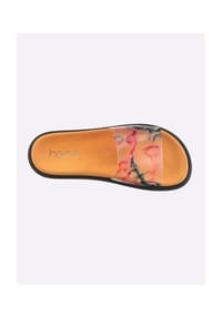 heine - Pantolette - orange-bunt