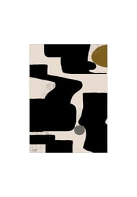  POSTER & FRAME® - Poster  The Miuus Studio - Abstract Art No3 - 30 x 40 cm