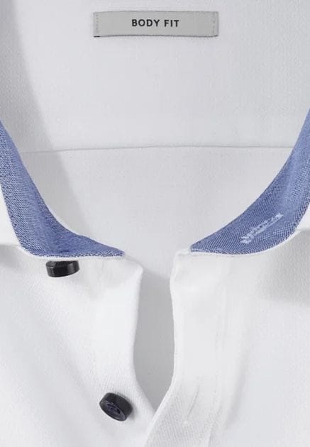 Olymp Businesshemd, Minimal-Print, FüR Herren, Weiß, 40