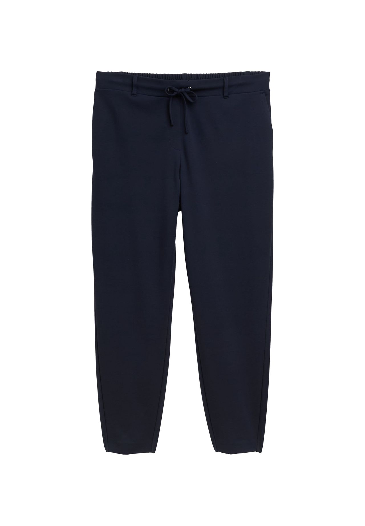 Tom Tailor Plus Stoffhose, Tunnelzug, FüR Damen, Blau, 46