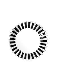 Kayoom - Wandspiegel Apollon 910 in silber - schwarz - 