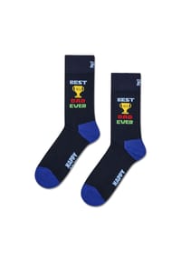 HAPPY SOCKS - Socken, Best Dad Ever-Print - 6500 NAVY