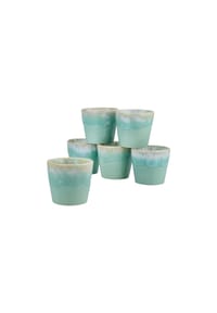 CreaTable Grespresso Aqua, Espressotassen 6-tlg - Grespresso - Aqua