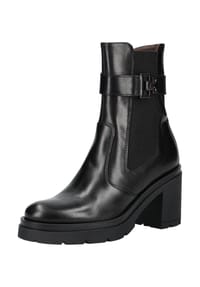NeroGiardini - Leder/Textil Stiefelette - Schwarz