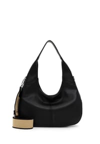 SURI FREY NESSY - Schultertasche "Nessy", Kunstleder, Magnetdruckknopf, für Damen - 100 BLACK