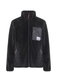 CHIEMSEE - Jacke aus weichem Sherpa - 90 Black
