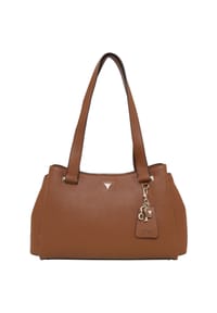GUESS - Shoppertasche, Kunstleder, Anhänger, für Damen - BLABLACK