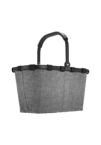 reisenthel® - Einkaufskorb "Carrybag", Aluminiumrahmen, weicher Griff - black/black