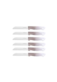 Cheffinger - Küchenmesser 18 cm mit ergonomischem Griff - Hellbraun - Hellbraun 1 Stück