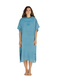 normani® - Damen Mikrofaser Badeponcho Nosara - Blau