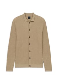 bugatti - Strickjacke, Rippstruktur, für Herren - 040 BEIGE