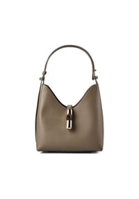 FURLA Goccia - Goccia Schultertasche S Leder 24 cm - cioccolato