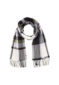 camel active - Weicher Schal mit Fransen - Beere