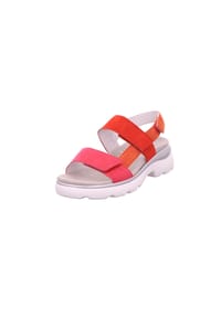 Semler - Plateausandaletten - pink/flamme/mandarine